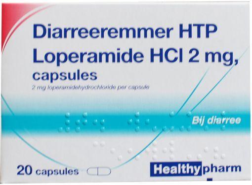 Healthypharm Loperamide 2 mg, 20 capsules
