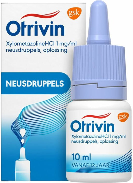 Otrivin Drops 1.0 mg/ml Adults