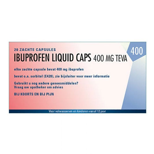 Teva Ibuprofen 400 mg Liquid Capsule
