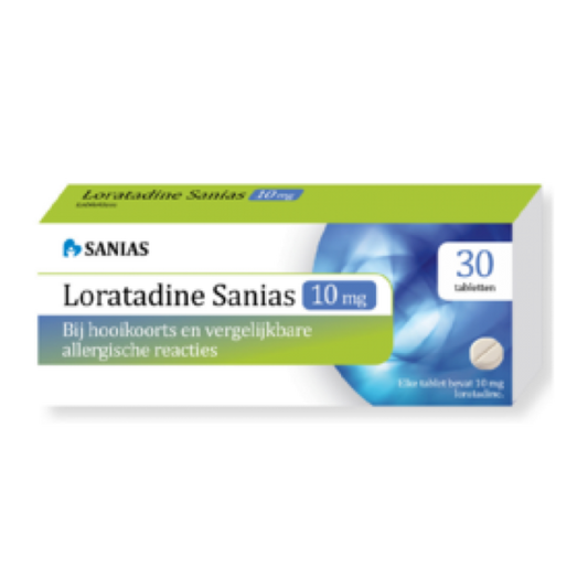 Loratadine 10 mg Tablets Sanias