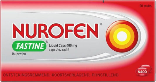 Nurofen Fastine Liquid Capsule 400 mg 20 pcs