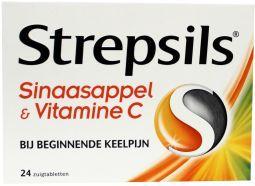 Strepsils Orange & Vitamin C 24 pieces