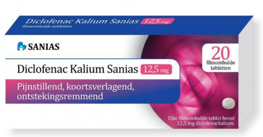 Sanias Diclofenac Potassium 12.5 mg 20 pcs